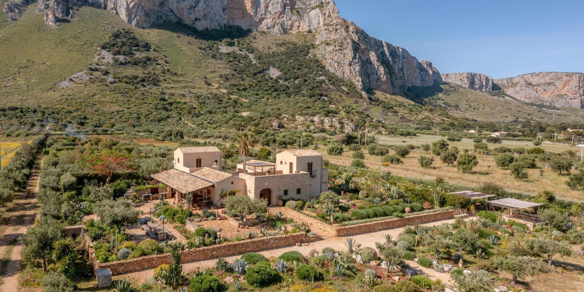Bed and Breakfast Baglio Giammaccaro Castelluzzo Exterior foto