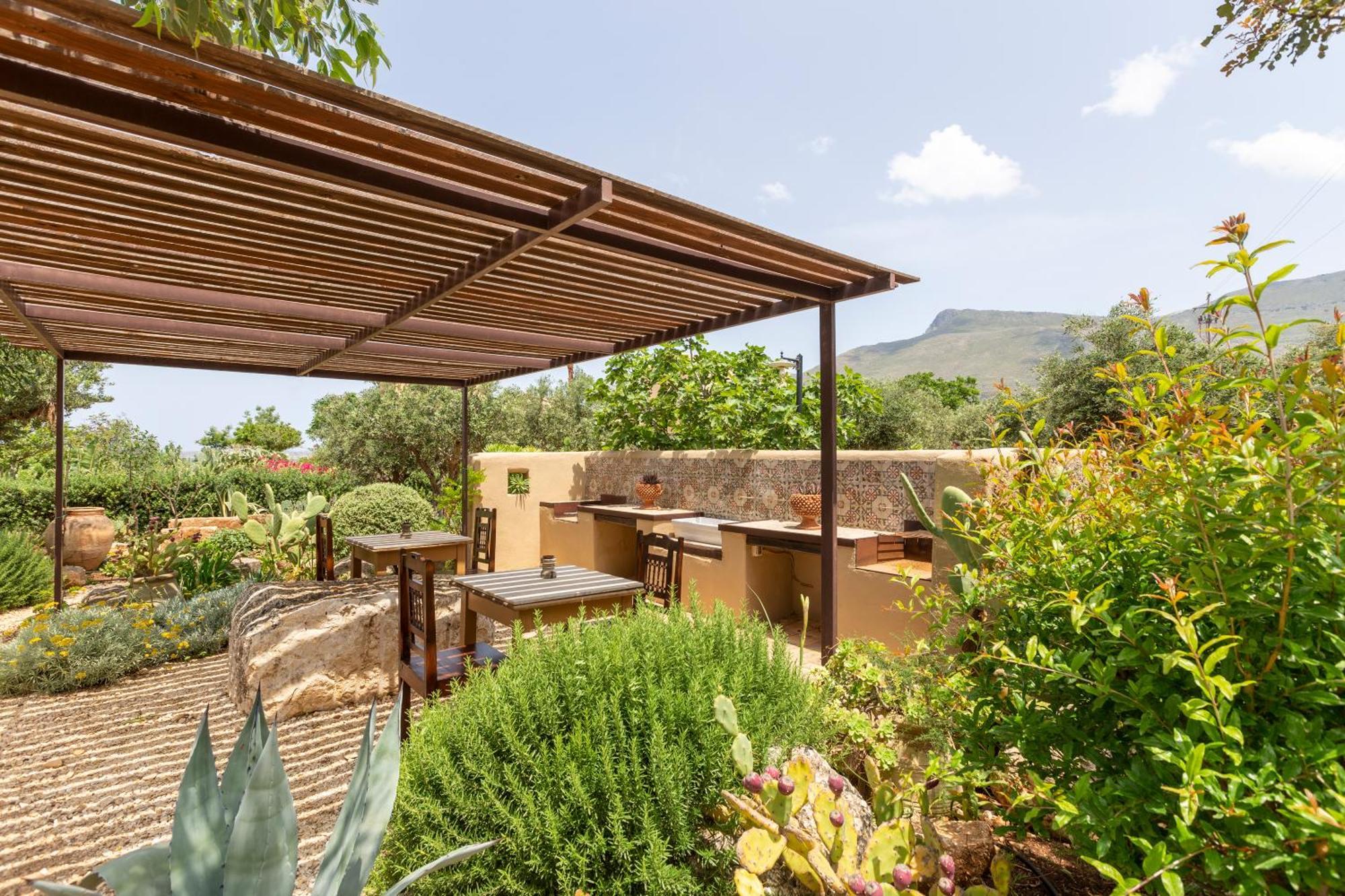 Bed and Breakfast Baglio Giammaccaro Castelluzzo Exterior foto